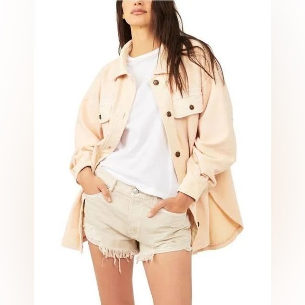 Free People Ruby Long Sleeve shacket